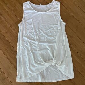 PinkBlush knot front maternity top